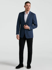 Mini Houndstooth Pattern Sportcoat