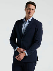 Slim Fit Pinstripe Suit Jacket