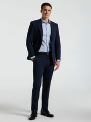 Slim Fit Pinstripe Suit Jacket