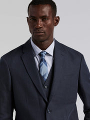 Linen Blend Herringbone Suit Jacket