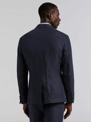 Linen Blend Herringbone Suit Jacket