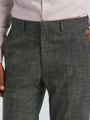 Skinny Fit Houndstooth Suit Pant