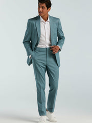 Slim Fit Textured Suit Pant
