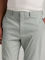 Slim Fit Stretch Flat Front Dress Pant