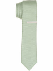 Solid Plain weave Micro Slim Tie