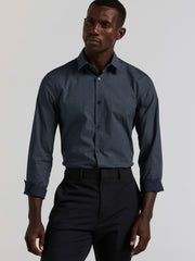 Polka Dot Print Slim Fit Shirt