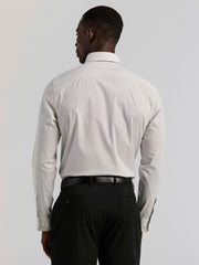 Slim Fit Dot Print Dress Shirt