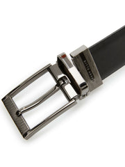 Reversible Scratch Leather Belt