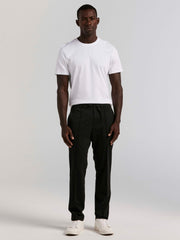 Slim Tapered Pintuck Pull-on Pants