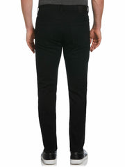Slim Fit Black Rinse 5-Pocket Denim Jeans