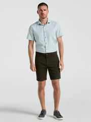 8" Flat Front Garment Dyed Short