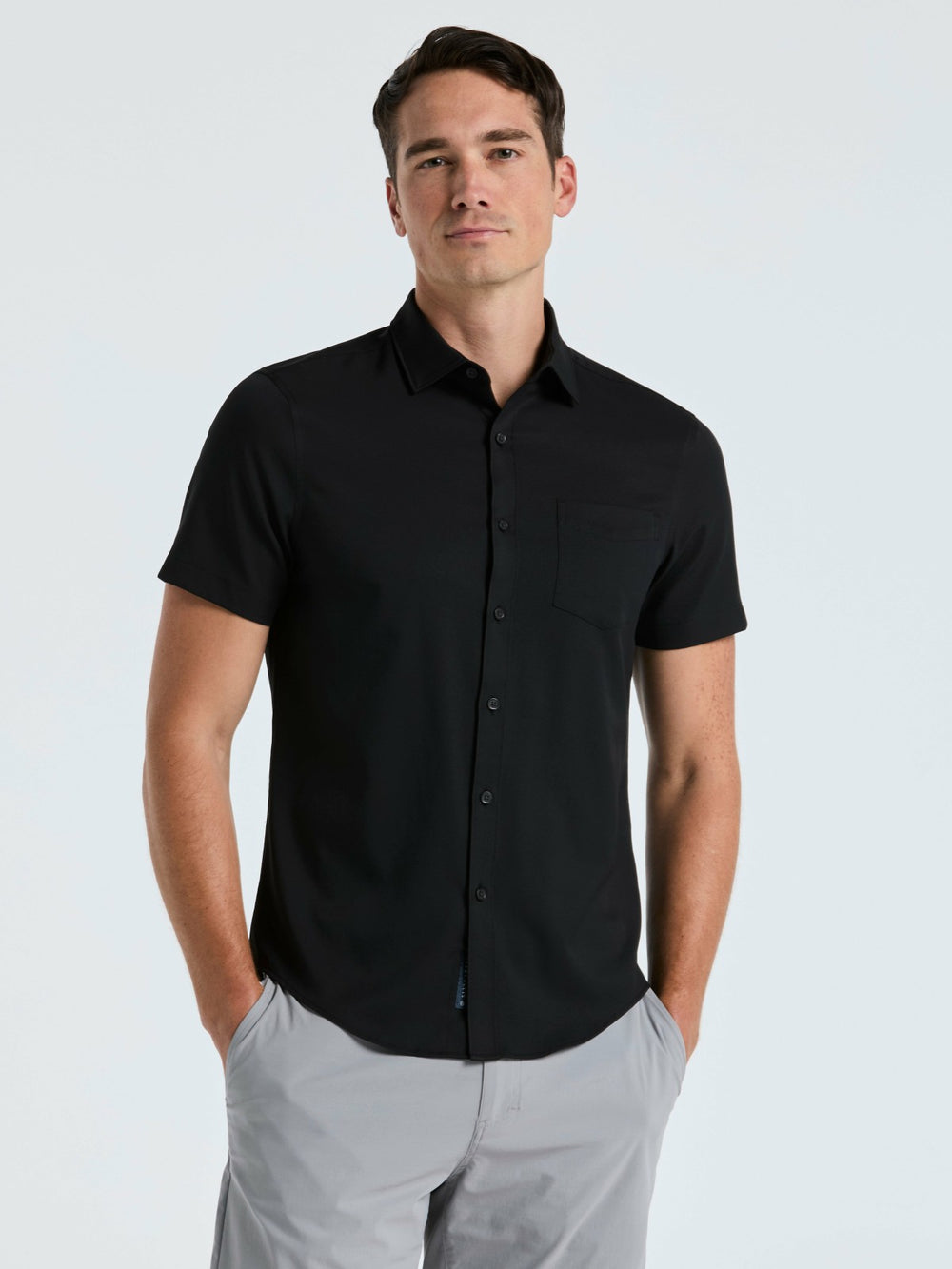 Total Stretch Slim Fit Solid Shirt