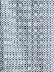 Slim Fit Cube Geometric Print Shirt