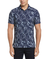 Total Stretch Slim Fit Wheat Print Shirt