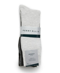 Men's 5 Pack Ribbed Crew Socks