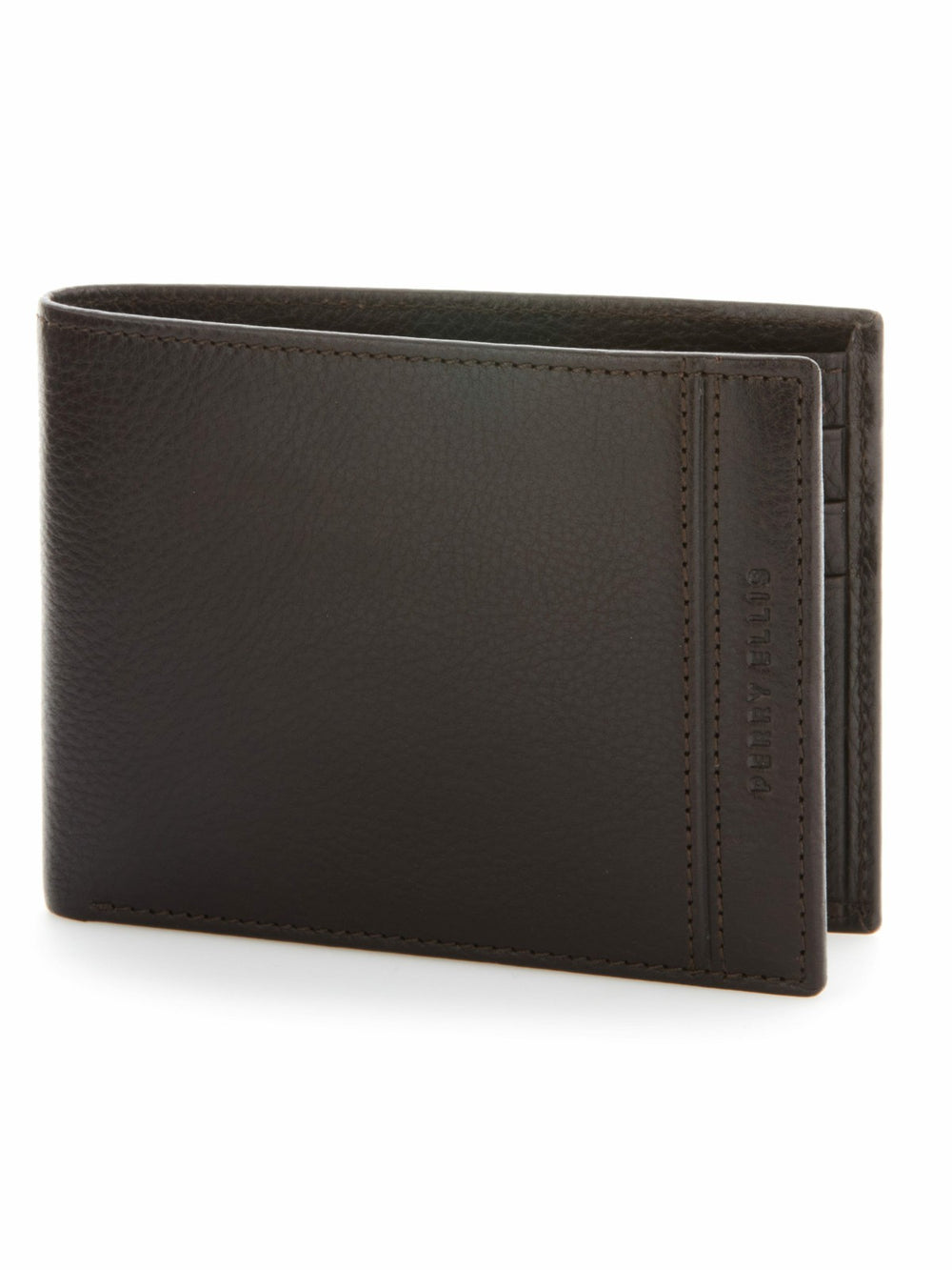 Brown Genuine Leather Glazed Wallet