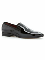 Men’s Patent Leather Slip-On Shoes - Formal & Sleek | Perry Ellis