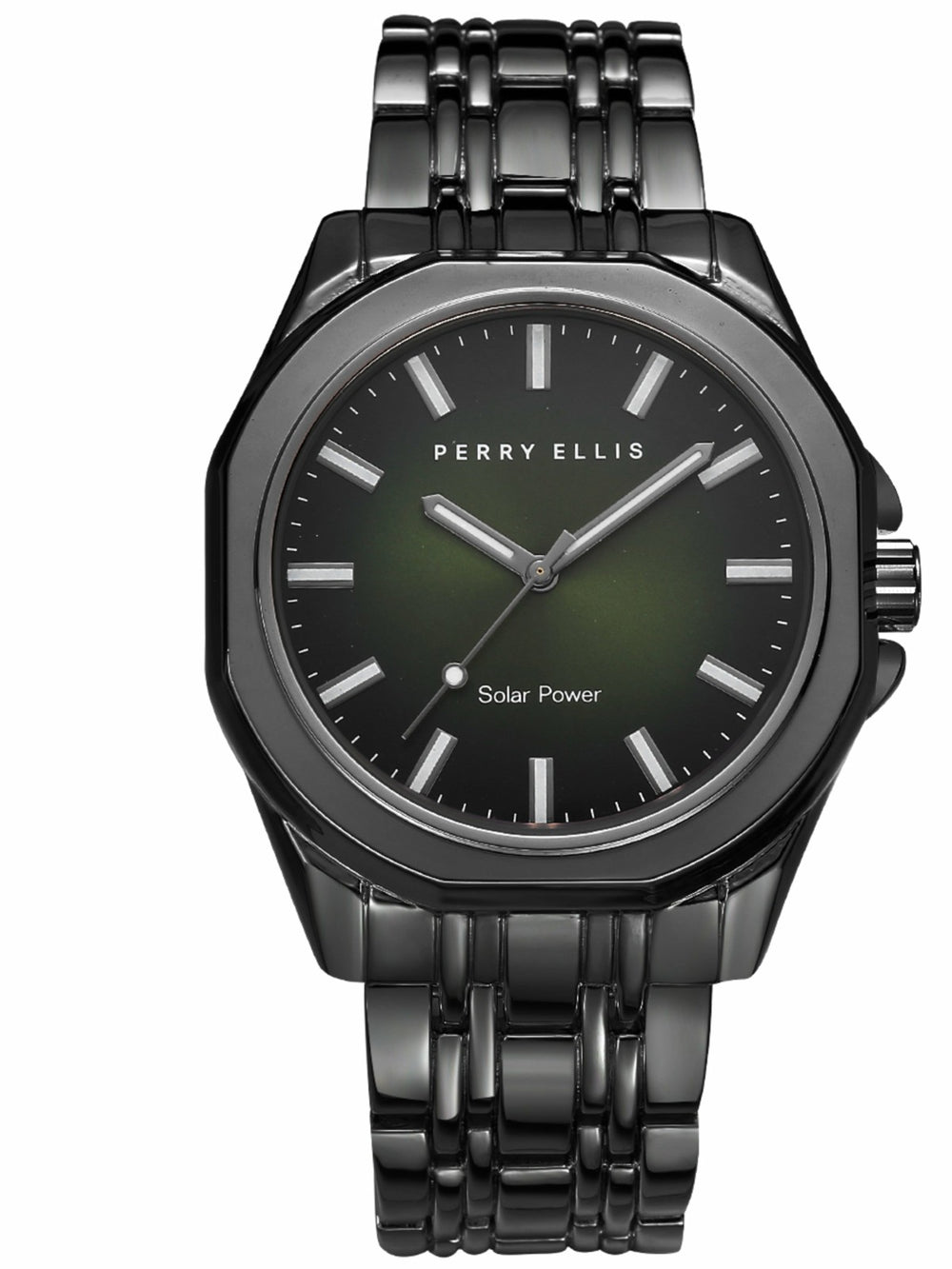 Perry Ellis 42mm Solar Powered Bracelet Watch