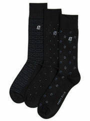 3-Pack Neats Patterned Dress Socks