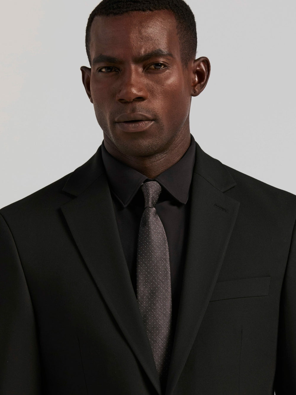 Slim Fit Gabardine Suit Jacket