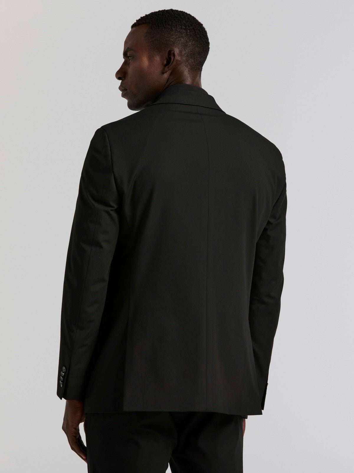 Slim Fit Gabardine Suit Jacket