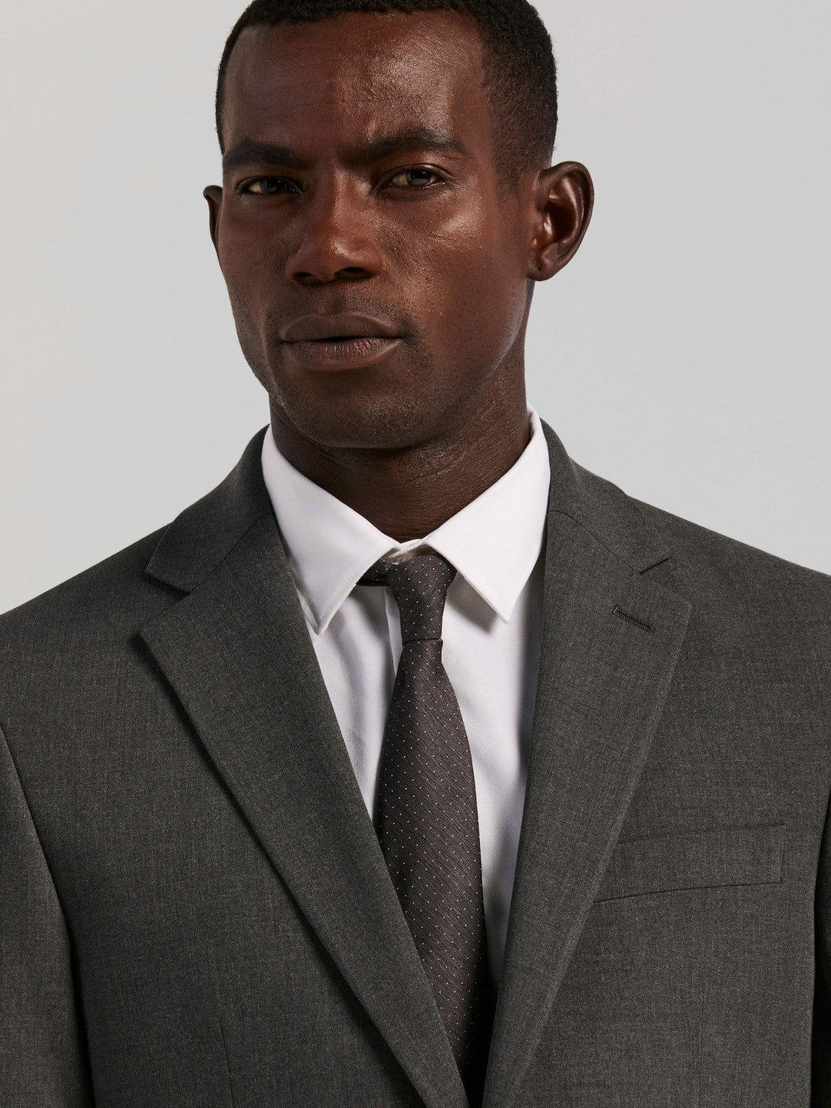 Slim Fit Gabardine Suit Jacket