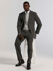 Slim Fit Gabardine Suit Jacket