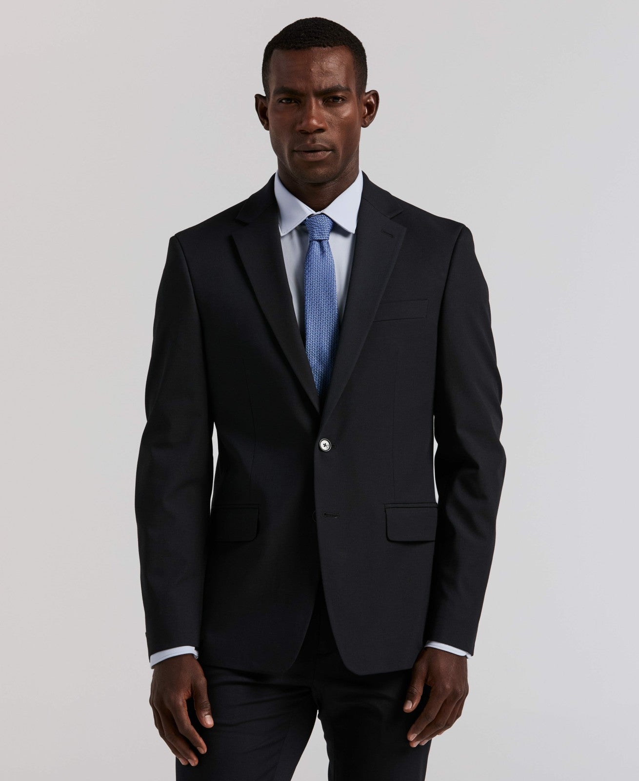 Slim Fit Gabardine Suit Jacket