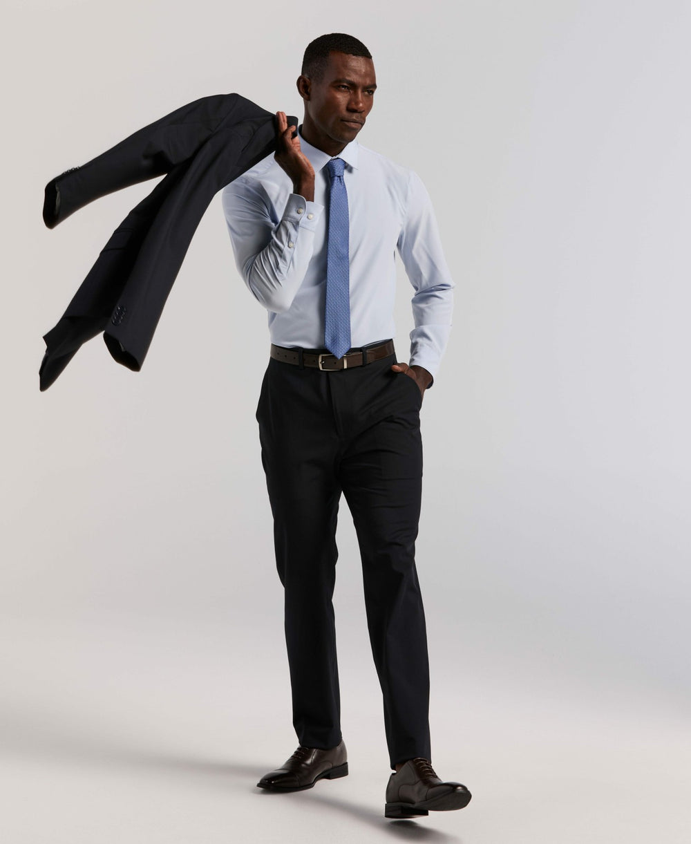 Slim Fit Gabardine Suit Jacket