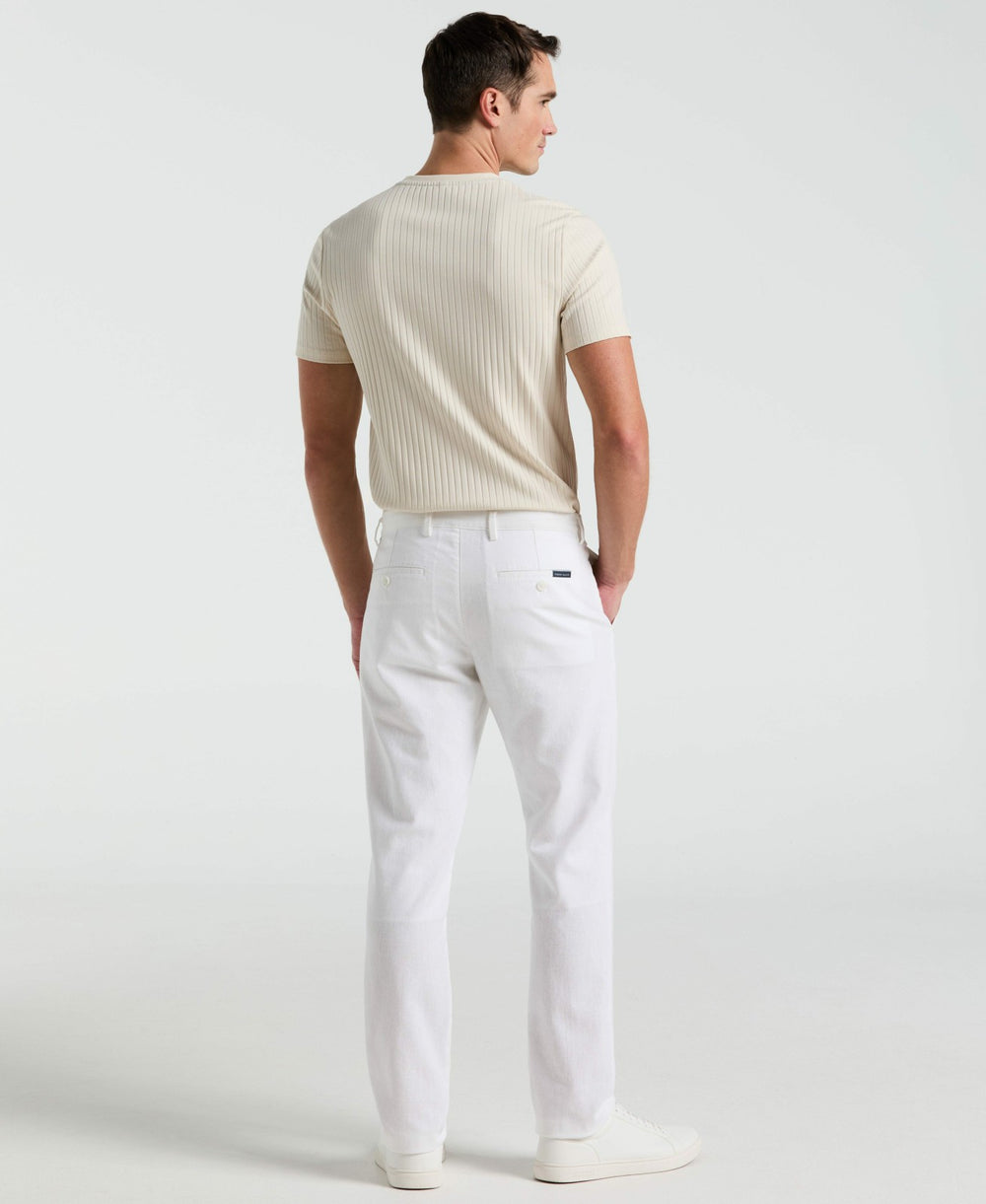 Men's Slim Fit Flat Front Chino Pant