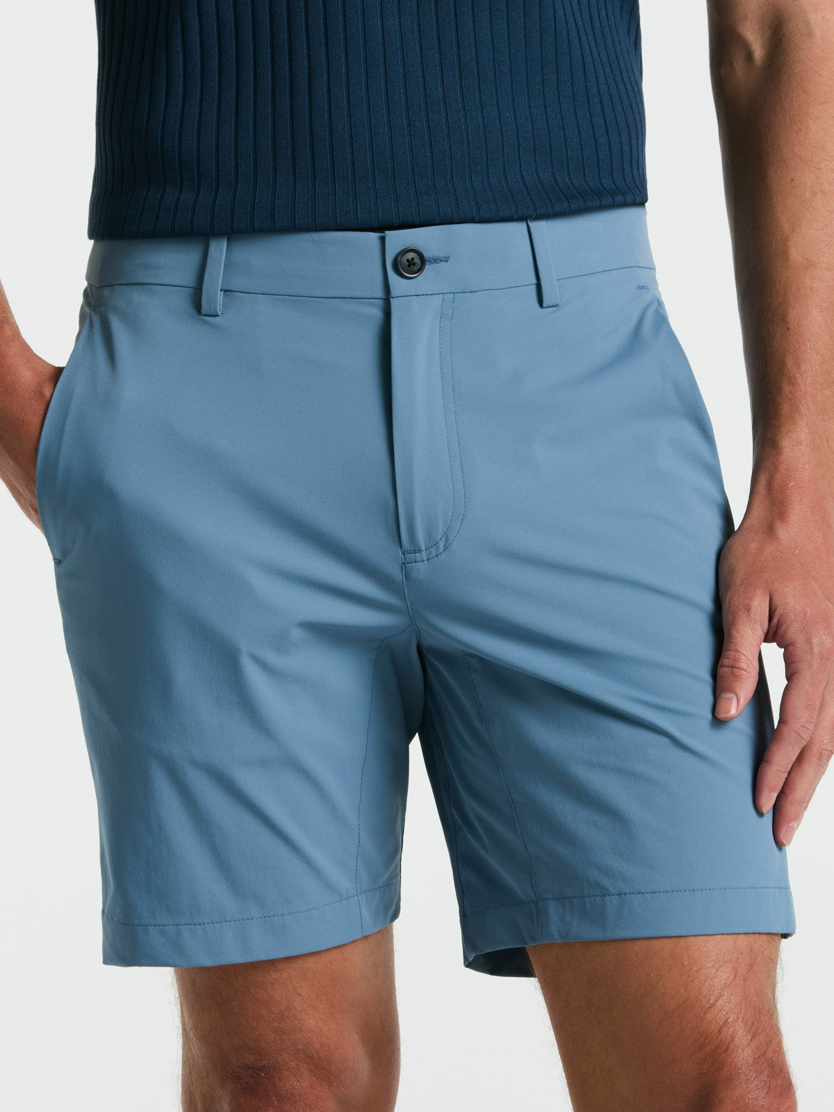 Stretch Solid Tech Short