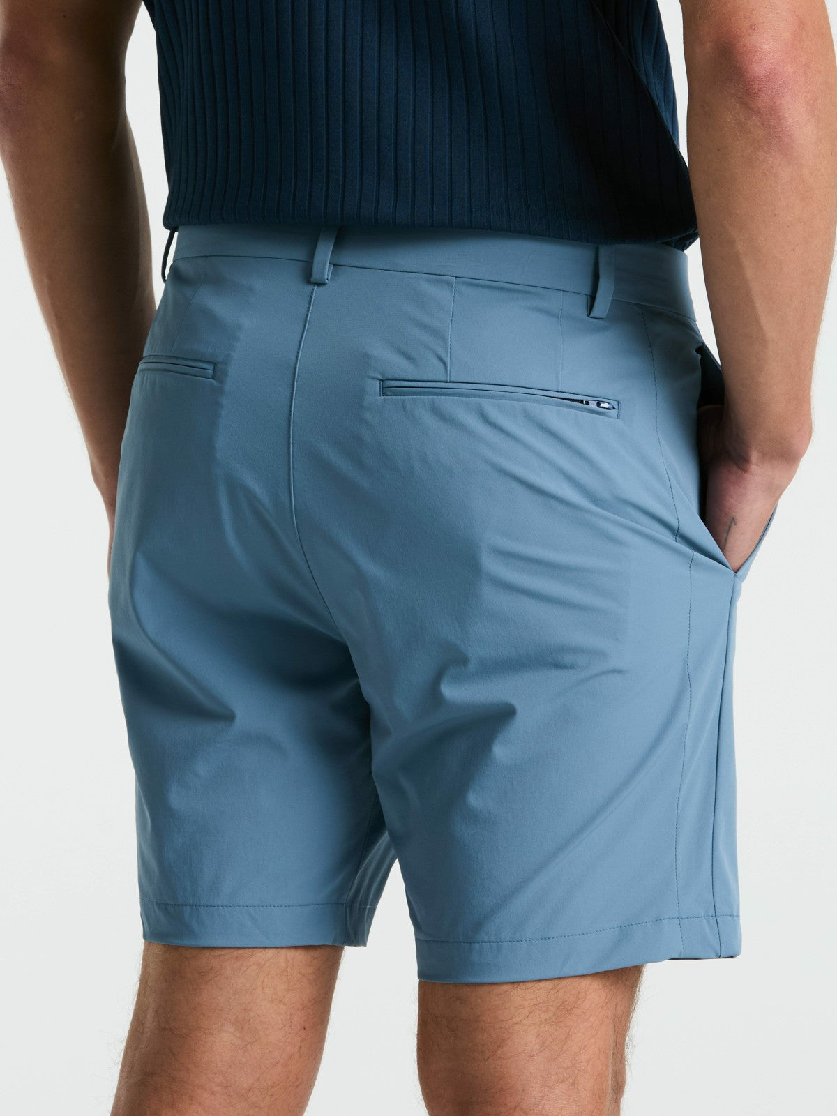 Stretch Solid Tech Short