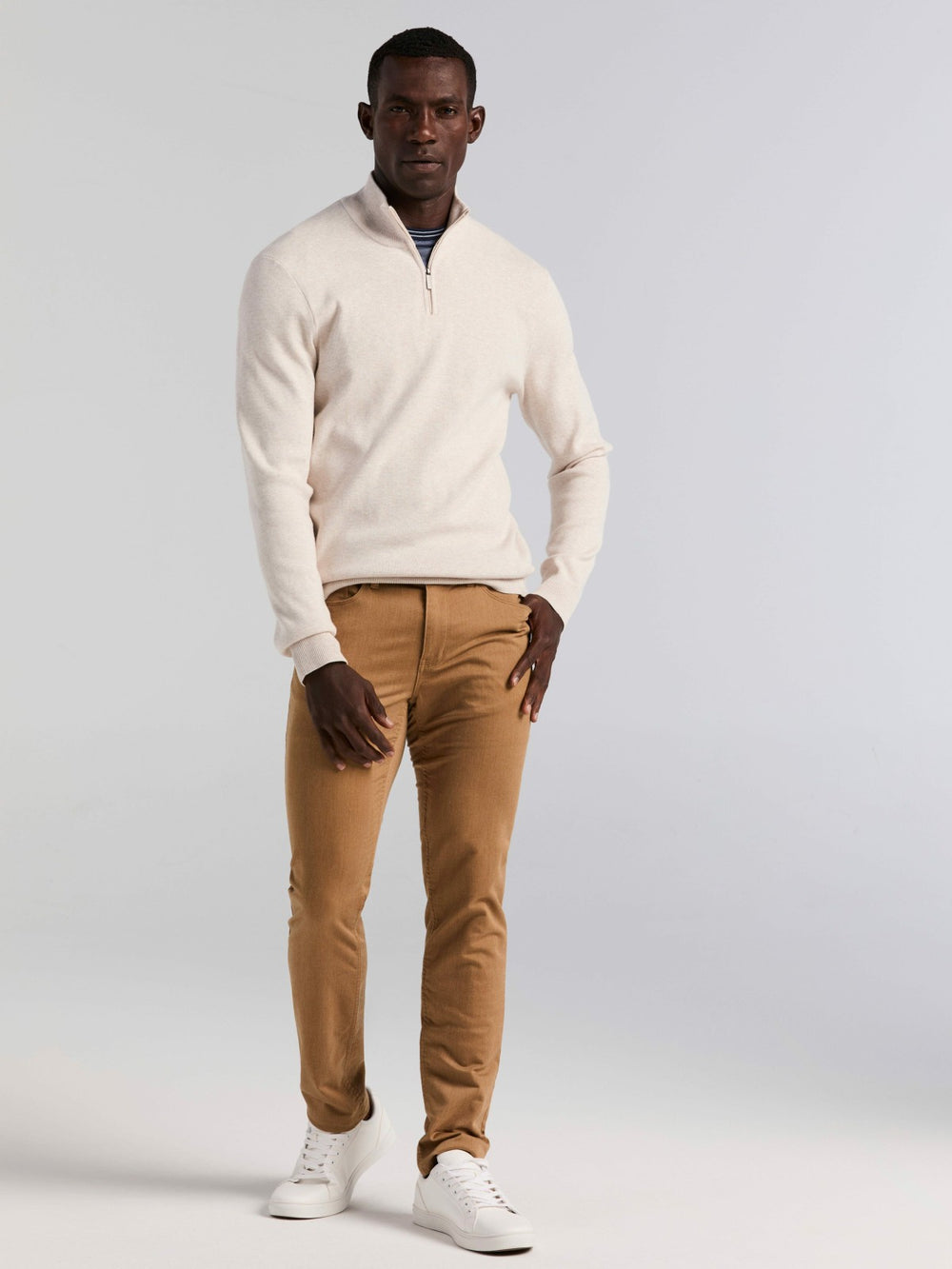 Tech Knit Quarter Zip Sweater