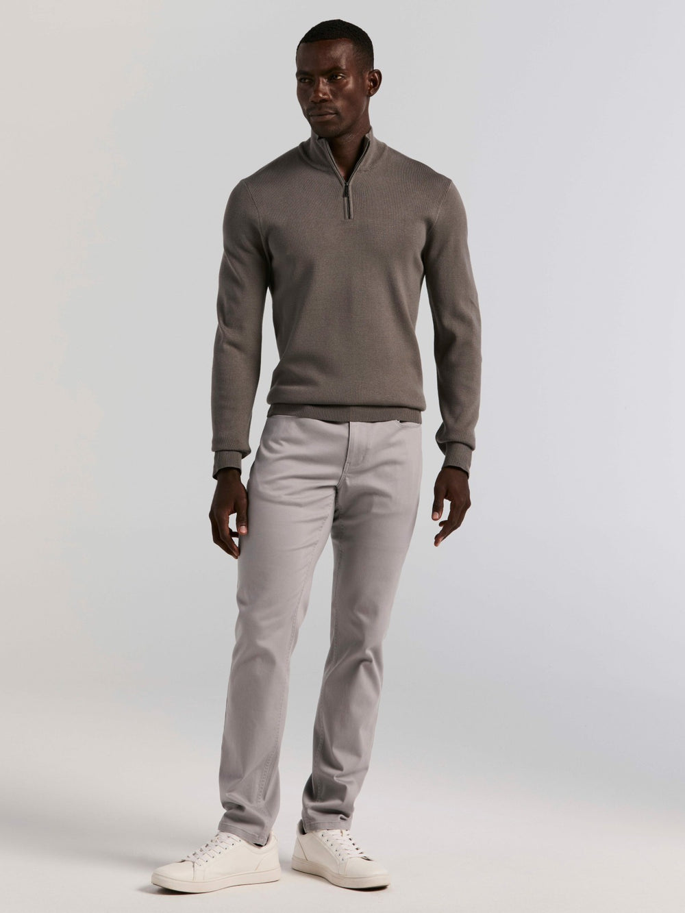 Tech Knit Quarter Zip Sweater