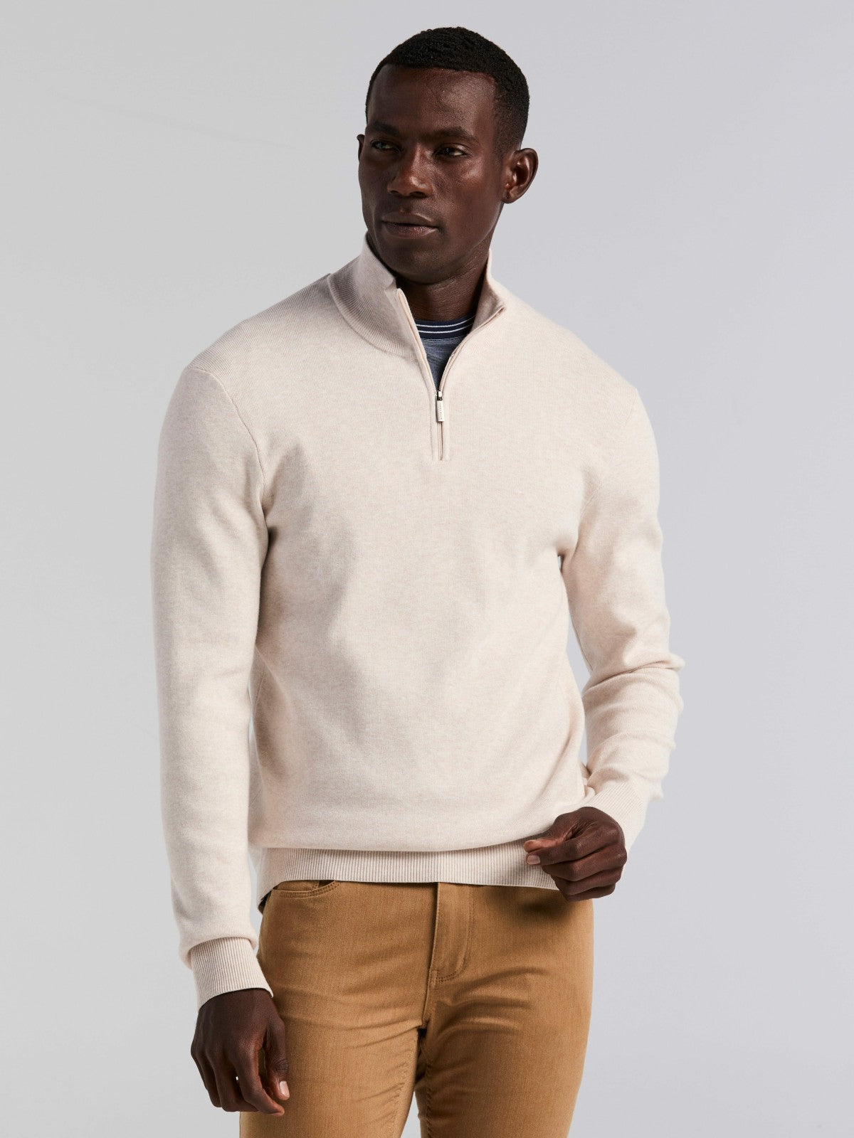 Tech Knit Quarter Zip Sweater