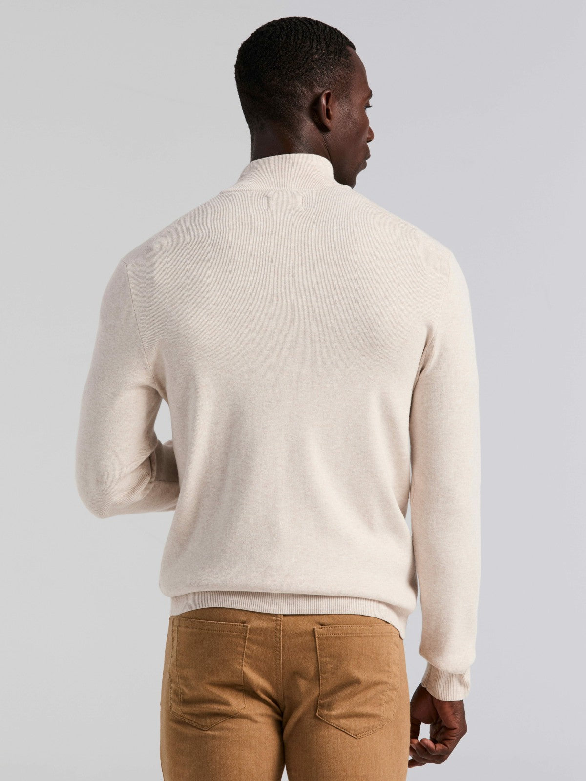 Tech Knit Quarter Zip Sweater