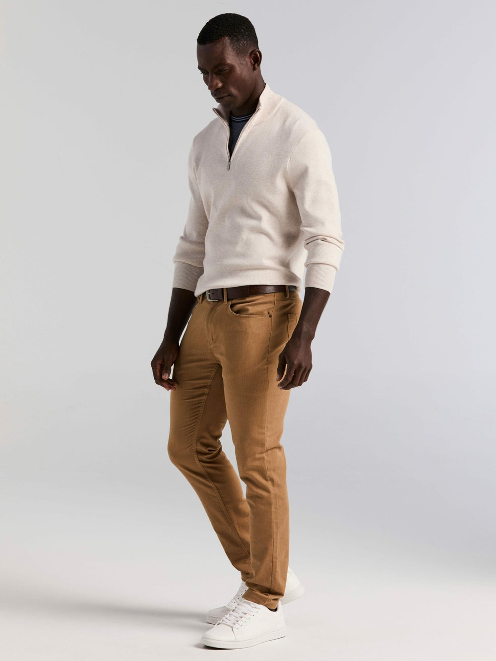 Tech Knit Quarter Zip Sweater