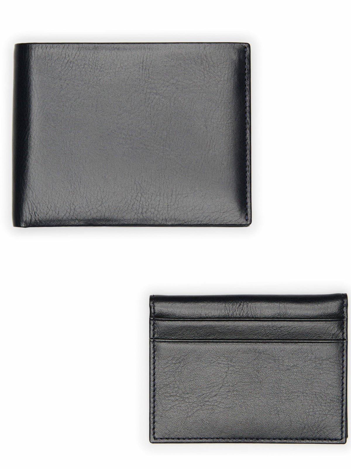 Genuine Glazed Leather Wallet