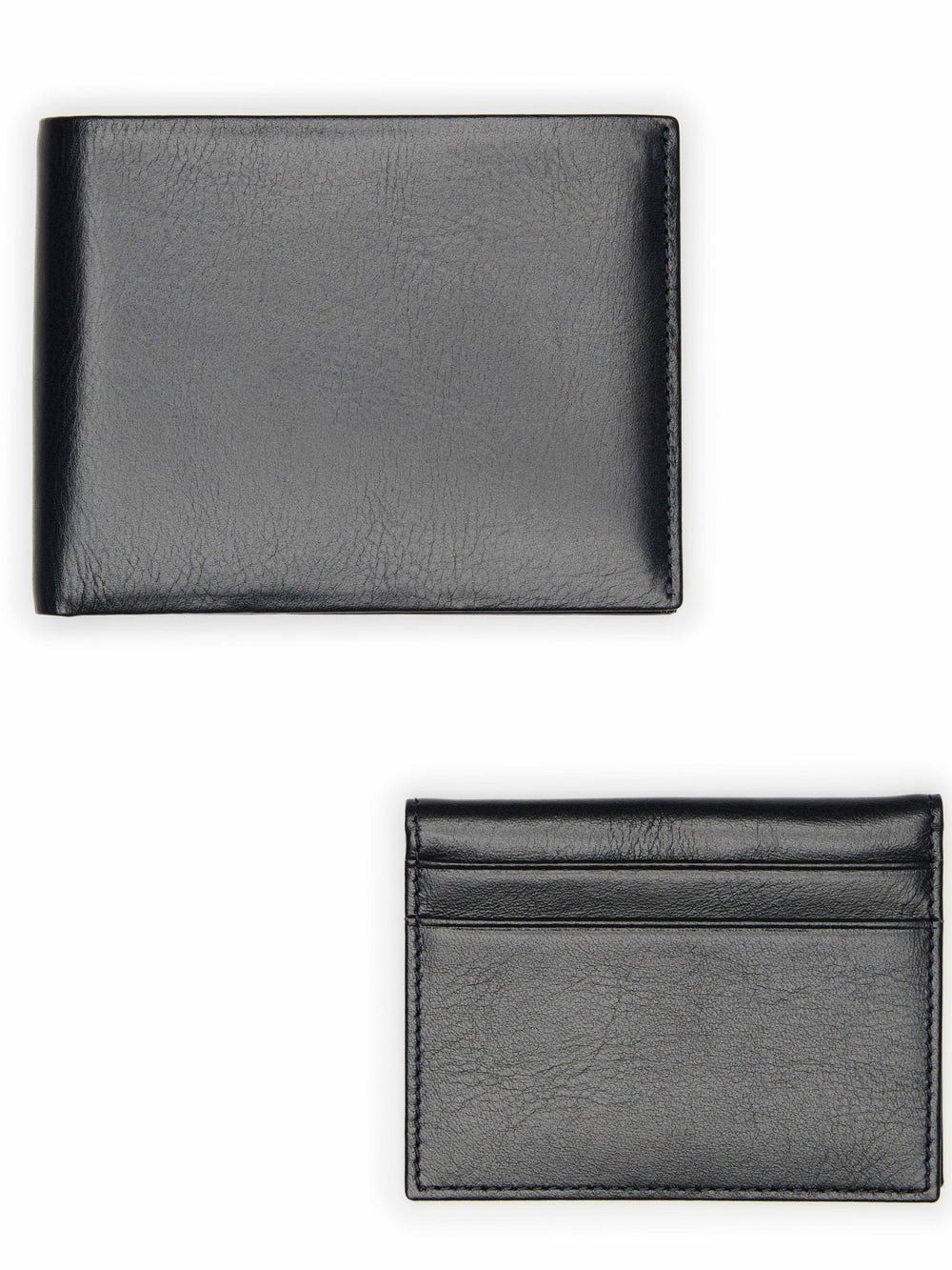 Genuine Glazed Leather Wallet