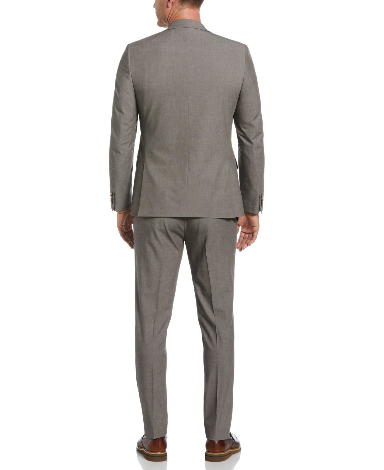 Skinny Fit Notch Lapel Iridescent Suit Jacket