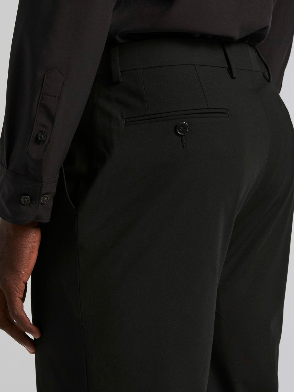 Slim Fit Gabardine Suit Pant