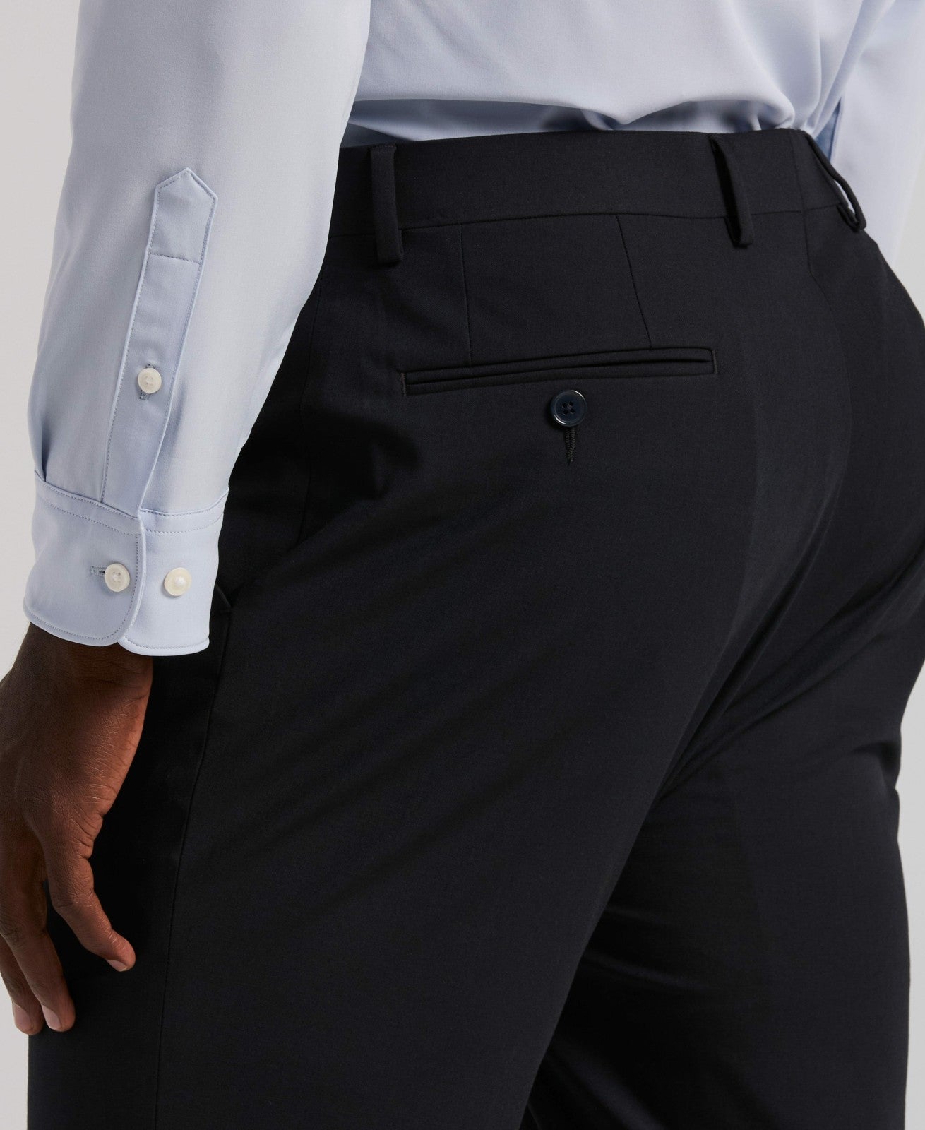 Slim Fit Gabardine Suit Pant