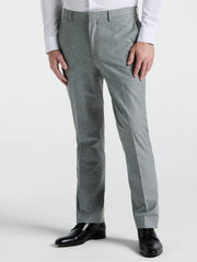 Slim Fit Solid Linen Blend Pant