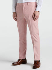 Slim Fit Solid Linen Blend Pant