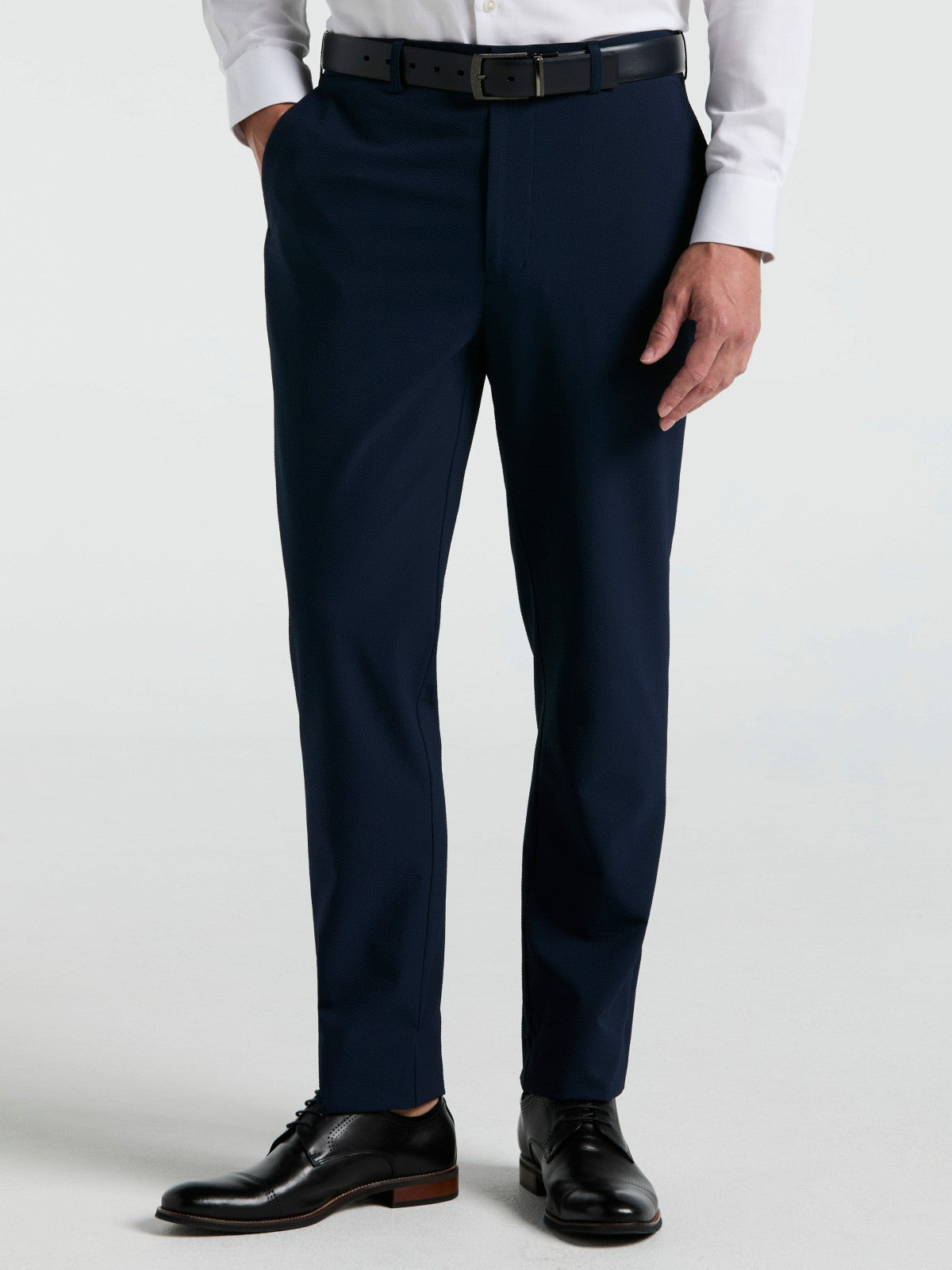 Slim Fit Seersucker Suit Pant