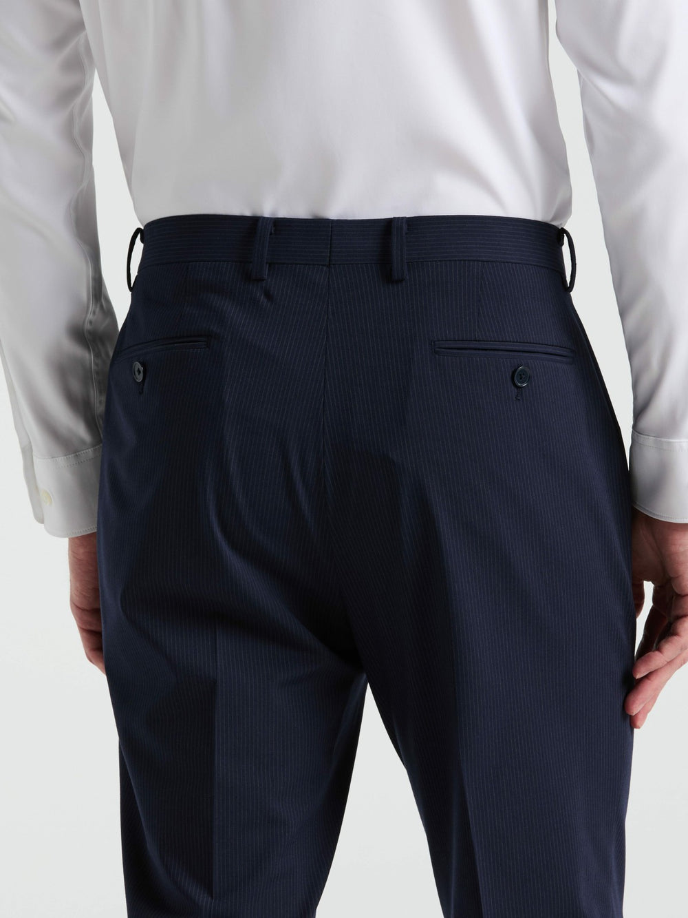 Slim Fit Pinstripe Suit Pant