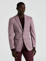 Plaid Print Sportcoat