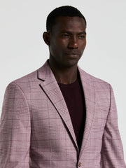 Plaid Print Sportcoat