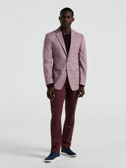 Plaid Print Sportcoat