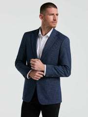Mini Houndstooth Pattern Sportcoat
